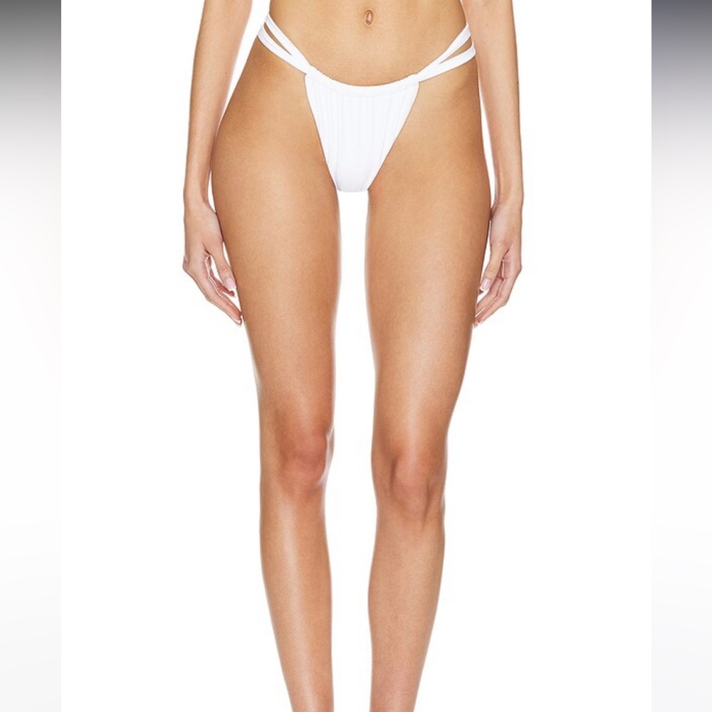Tularosa Romy Bikini Bottom in White